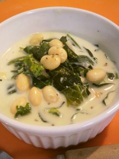 ◎ 野菜だけ 小松菜のミルクスープ ◎-レシピのメイン写真
