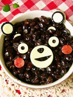 黒豆納豆で♡くまモン♬-レシピのメイン写真