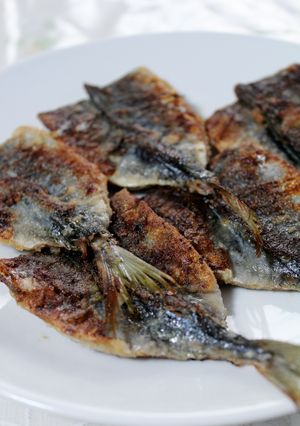 お弁当にも！塩麹ｄｅアジのフライパン焼き-レシピのメイン写真