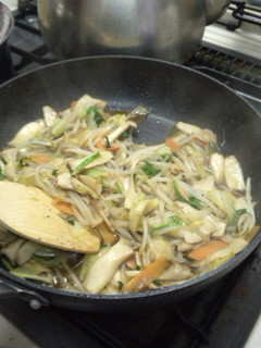 野菜炒めを白だしで♪-レシピのメイン写真