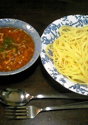 ミネストローネ風つけパスタ-レシピのメイン写真
