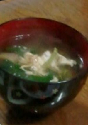 椎茸のお吸い物-レシピのメイン写真