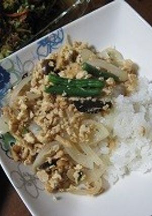 厚揚げそぼろ丼-レシピのメイン写真