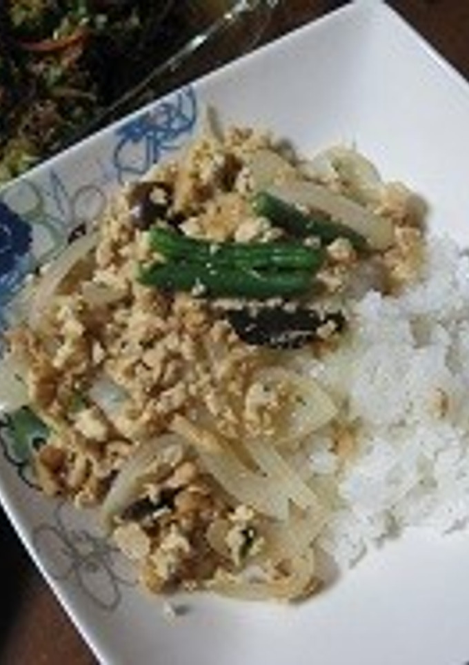 厚揚げそぼろ丼-レシピのメイン写真