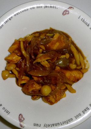 鶏肉ときのこのオイスターカレー炒め-レシピのメイン写真