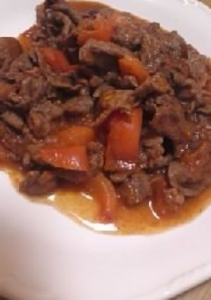 牛肉のトマト炒め-レシピのメイン写真