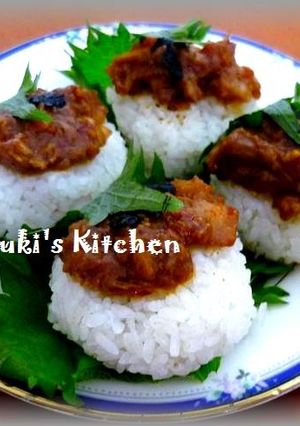 キムチ味噌の焼きおにぎり-レシピのメイン写真