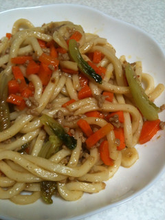 醤油バターの焼うどん-レシピのメイン写真