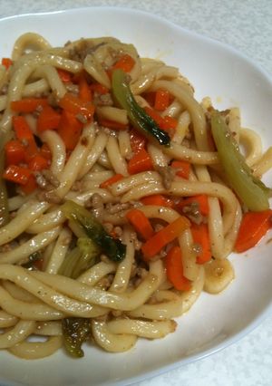 醤油バターの焼うどん-レシピのメイン写真