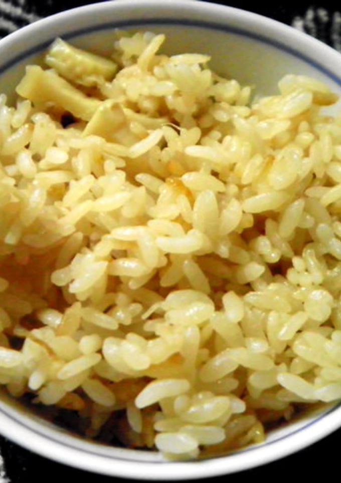 簡単!ほたてと竹の子の炊き込みご飯-レシピのメイン写真