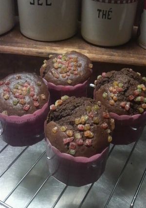簡単☆ポップなチョコマフィン-レシピのメイン写真