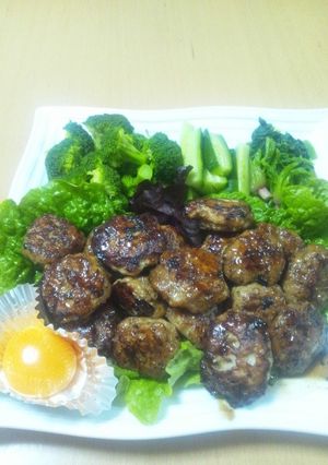 つくねの照り焼き♪-レシピのメイン写真