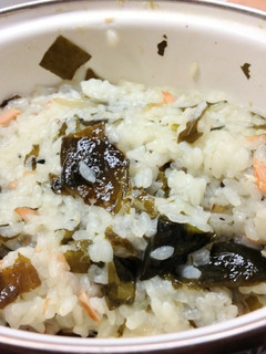 <離乳食>風味豊か♪鮭わかめご飯-レシピのメイン写真