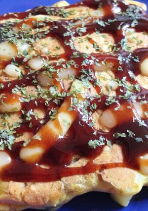 栄養満点!ヘルシーお好焼き(離乳食OK)-レシピのメイン写真