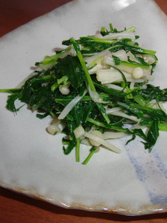シャキシャキ水菜あえ♪-レシピのメイン写真