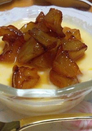 ラーマでキャラメルりんご-レシピのメイン写真