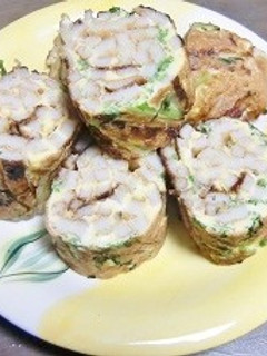 さつま揚げと豆苗の、ボリューム卵焼き-レシピのメイン写真