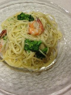 海老とブロッコリーのクリームパスタ-レシピのメイン写真