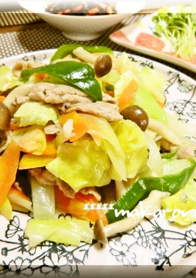 塩麹で簡単旨い！野菜炒め☆-レシピのメイン写真