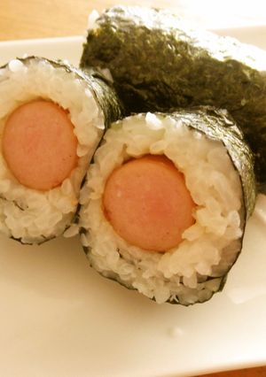 くるっと♪ウインナーおにぎり（巻き）-レシピのメイン写真