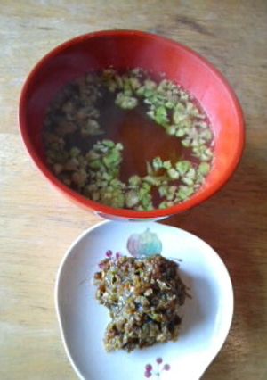 春の味☆ ふきのとう 味噌汁＆ふきみそ-レシピのメイン写真