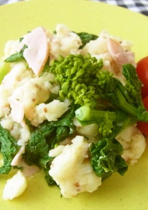 春だね✿菜の花のポテトサラダ-レシピのメイン写真