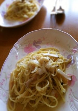 和風海鮮梅パスタ-レシピのメイン写真
