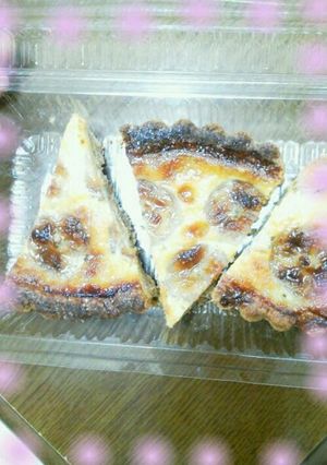 *簡単HMでバナナプリン風タルトケーキ*-レシピのメイン写真