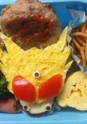 キャラ弁仮面ライダーメテオメテオストーム-レシピのメイン写真