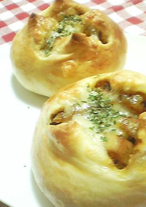 朝食に総菜パン！カレーじゃがパン♬-レシピのメイン写真