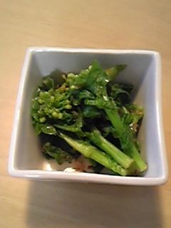 【我が家の!】菜の花のおひたし-レシピのメイン写真