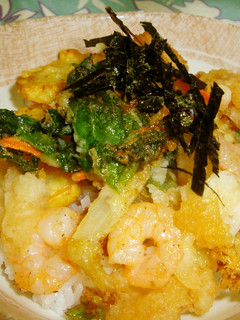 *甘辛おろし~かき揚げ丼*-レシピのメイン写真