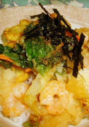 ＊甘辛おろし～かき揚げ丼＊-レシピのメイン写真