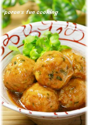 ✿キムチと葱の肉団子✿-レシピのメイン写真