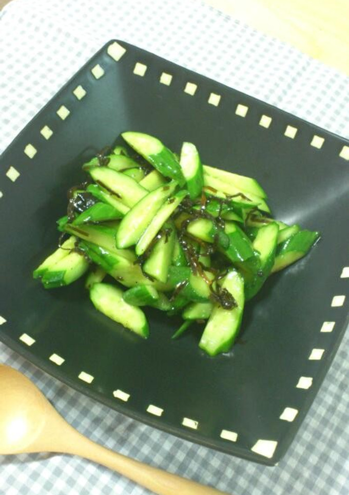 きゅうりの塩昆布和え-レシピのメイン写真