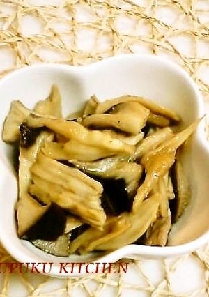 レンジで簡単♪エリンギのバター醤油♪-レシピのメイン写真