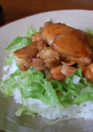 あっさり味の照り焼きチキン丼-レシピのメイン写真