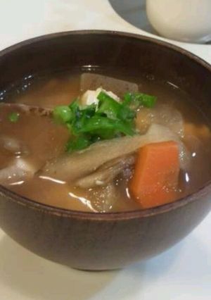 ほんのり甘い♪けんちん汁-レシピのメイン写真