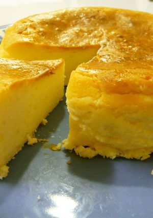 *　簡単なベイクドチーズケーキ　*-レシピのメイン写真
