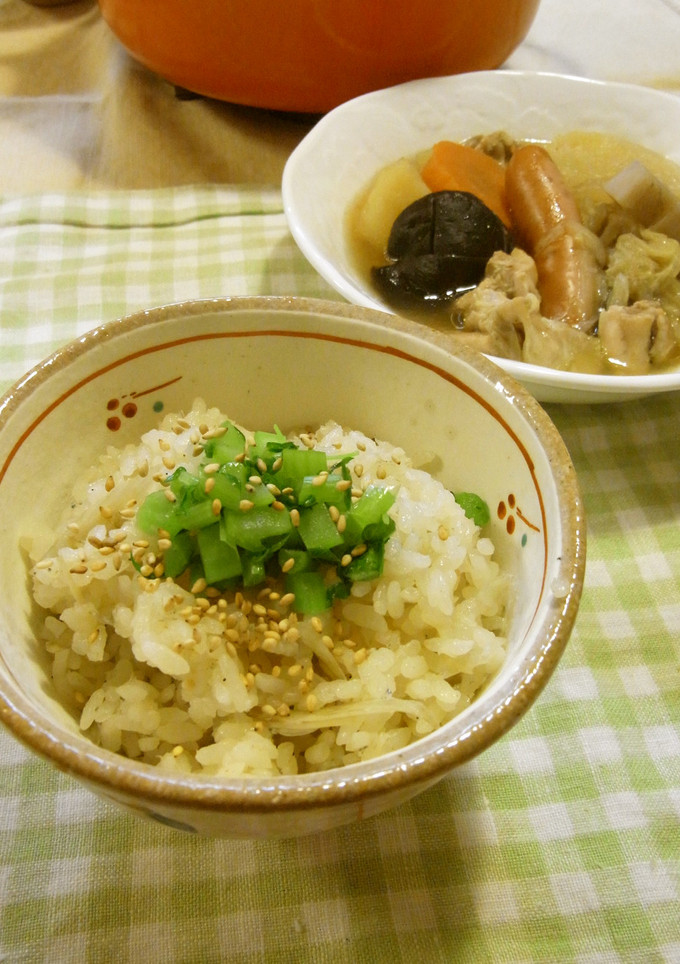 ごぼうとしらすの炊き込みご飯-レシピのメイン写真