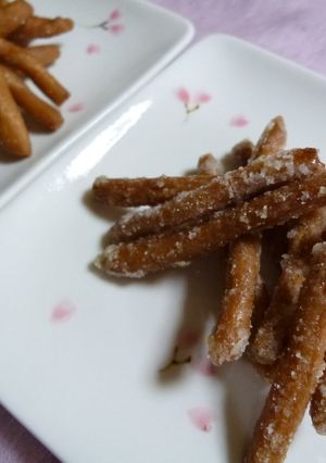 桜かりんとう２種-レシピのメイン写真