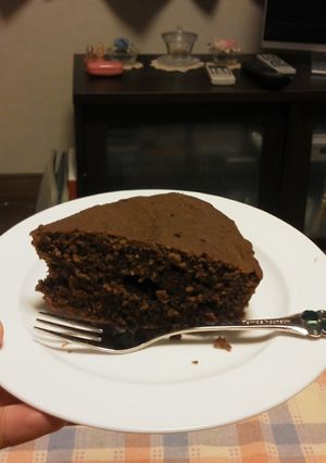 ココアとママレードの米粉ケーキ-レシピのメイン写真