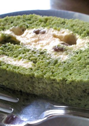 酒粕入りバタークリーム♪大人ロールケーキ-レシピのメイン写真