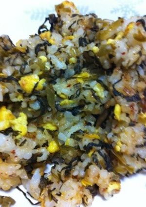 定番☆高菜チャーハン-レシピのメイン写真