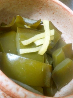 茎ワカメのしょうが煮-レシピのメイン写真