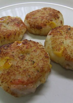 ポテトサラダのバター焼き☆リメイクレシピ-レシピのメイン写真