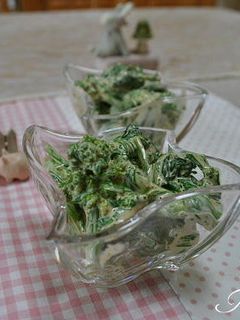 菜の花の柚子こしょうマヨ和え-レシピのメイン写真