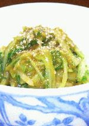 水菜のみそごまあえ-レシピのメイン写真