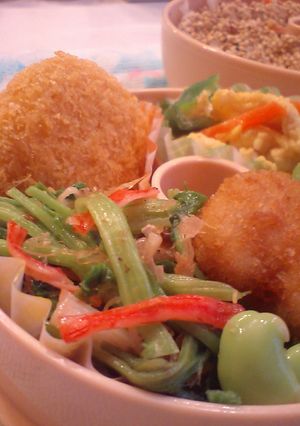 お弁当に☆ほうれん草とかにかま炒め-レシピのメイン写真
