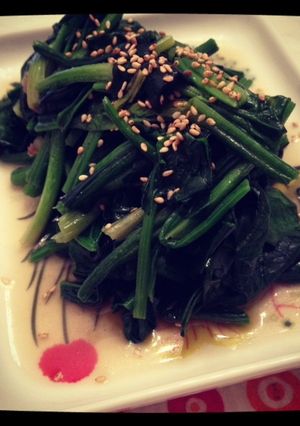 ほうれん草のシンプル炒め～♪-レシピのメイン写真